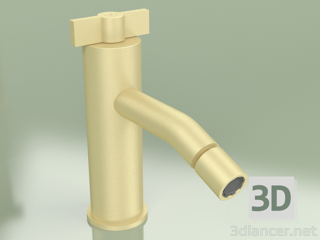 modello 3D Miscelatore bidet idroprogressivo con bocca orientabile (19 35, OC) - anteprima