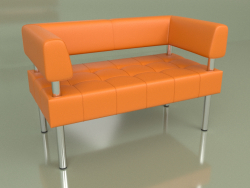 Double sofa Business (Orange leather)