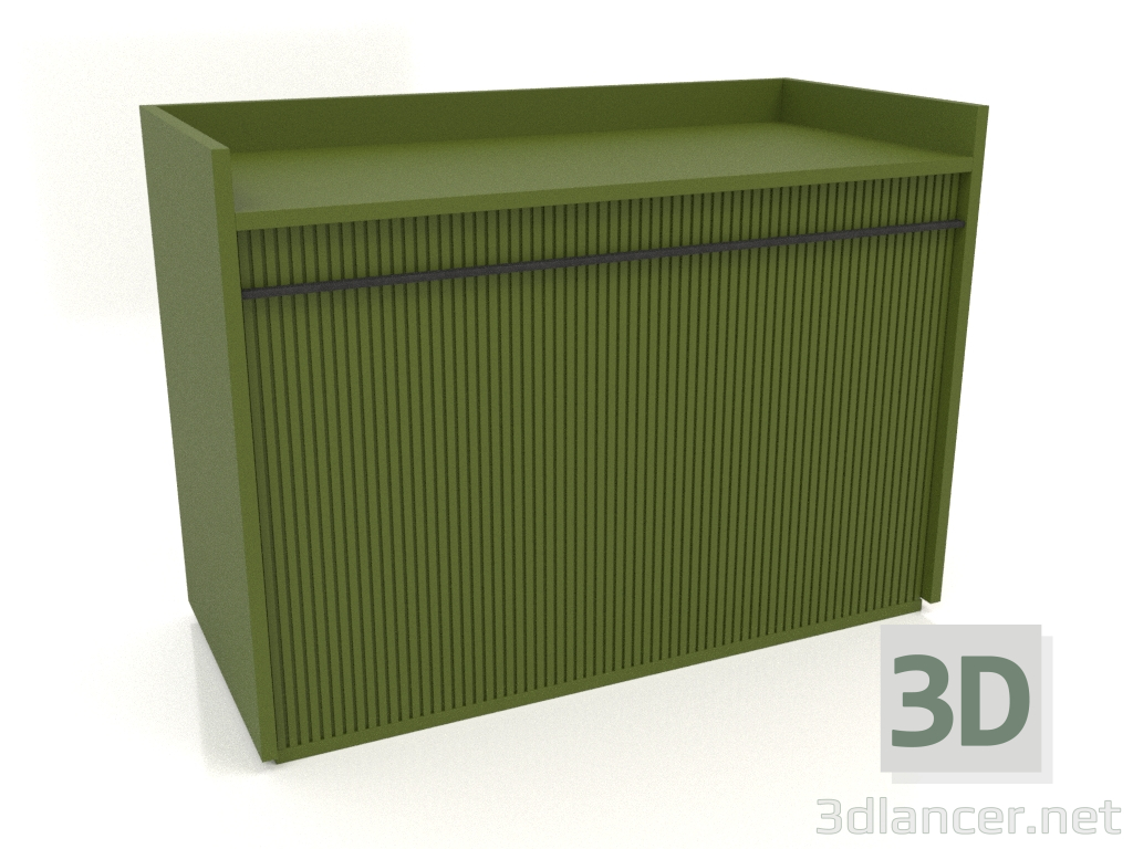 3D Modell Schrank TM 11 (1065x500x780, grün) - Vorschau