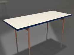 डाइनिंग टेबल (रात का नीला रंग, डेकटन डैने)
