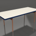 modello 3D Tavolo da pranzo (Blu notte, DEKTON Danae) - anteprima