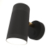 modello 3D Lampada da parete Patrone Small (nero e ottone) - anteprima