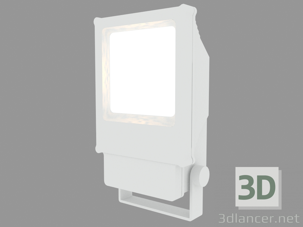 modèle 3D Projecteur TECHNO RECTANGULAR FLONDE (S3718 150W HIT) - preview