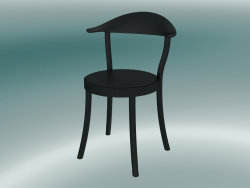 Stuhl MONZA Bistro Stuhl (1212-20, Buche schwarz, schwarz)