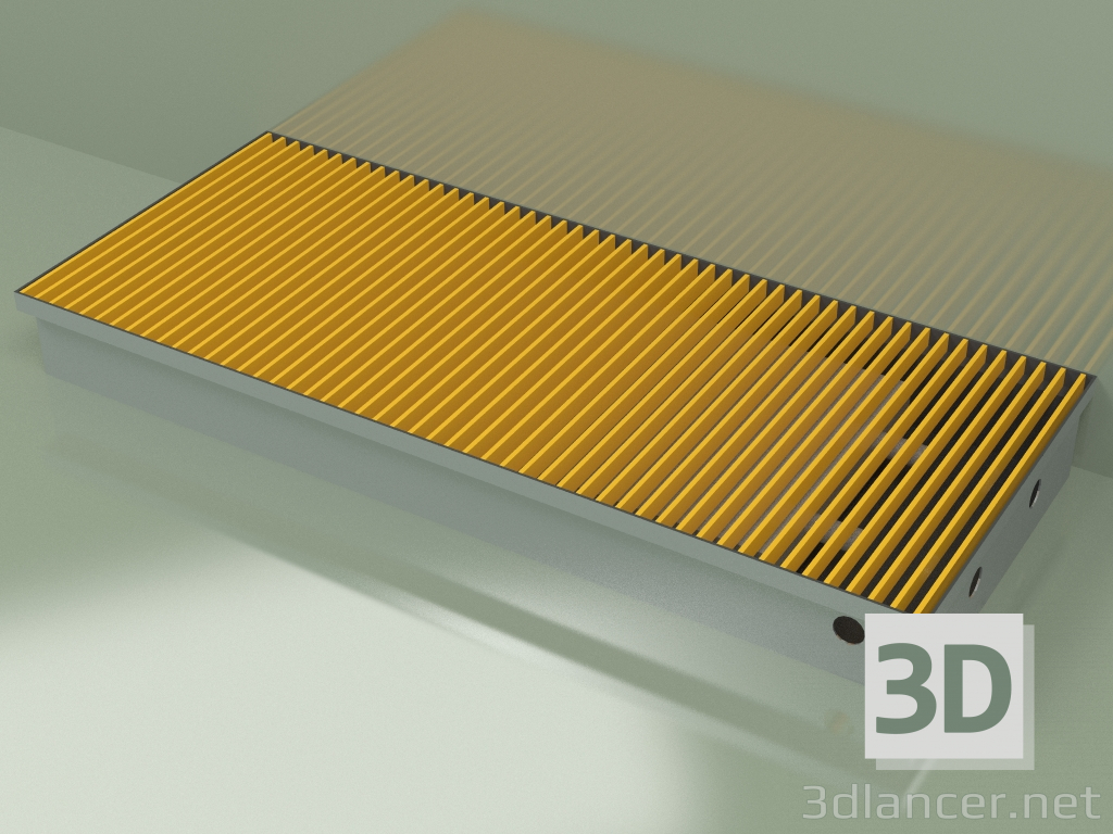 modello 3D Convettore canalizzabile - Aquilo FMK (420x1000x110, RAL 1004) - anteprima