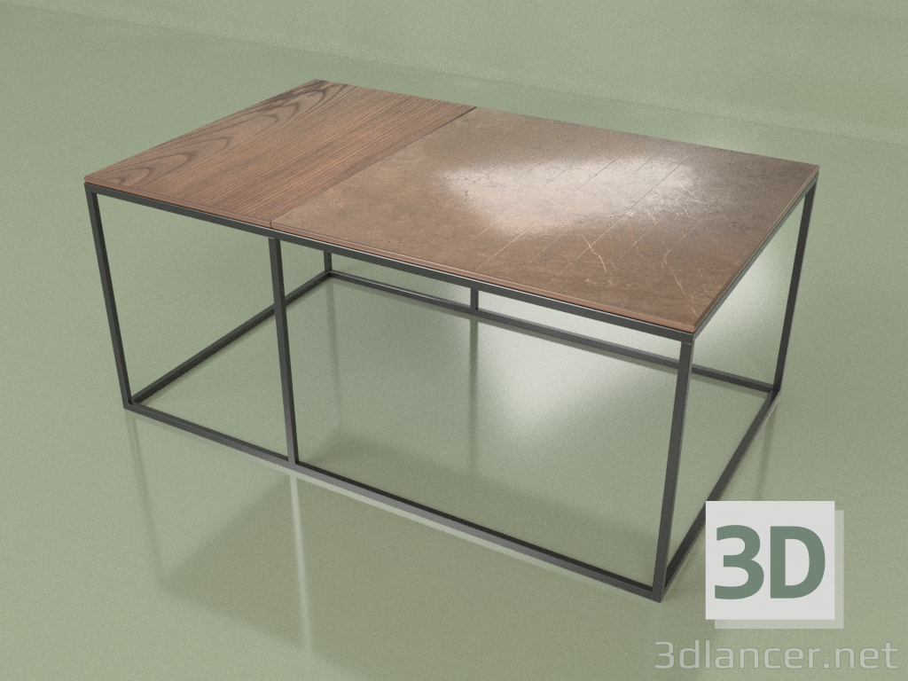 Modelo 3d Café de tabelas - preview