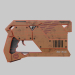 3d sci fi blaster model buy - render