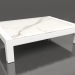 modello 3D Tavolino (Bianco, DEKTON Aura) - anteprima