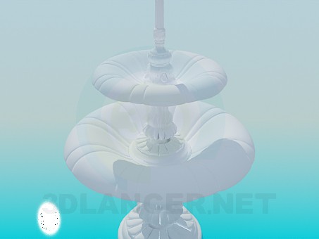 modelo 3D Pedestal - escuchar modelo 3D Pedestal - escuchar
