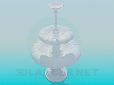 modelo 3D Pedestal - escuchar modelo 3D Pedestal - escuchar
