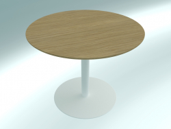 Table moderne, réglable en hauteur RONDÒ (90 D90 H68)