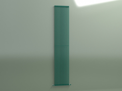 Radiator vertical ARPA 1 (2520 14EL, opal green RAL 6026)
