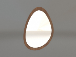 Дзеркало ZL 05 (470х677, wood brown light)