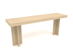 Tavolo da lavoro RT 14 (2000x550x775, legno bianco)
