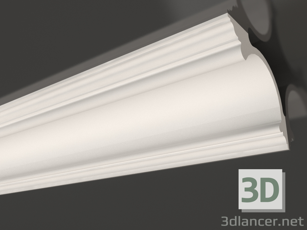 3d model Cornice gypsum ceiling high KGP 008 1 (150х185) - preview