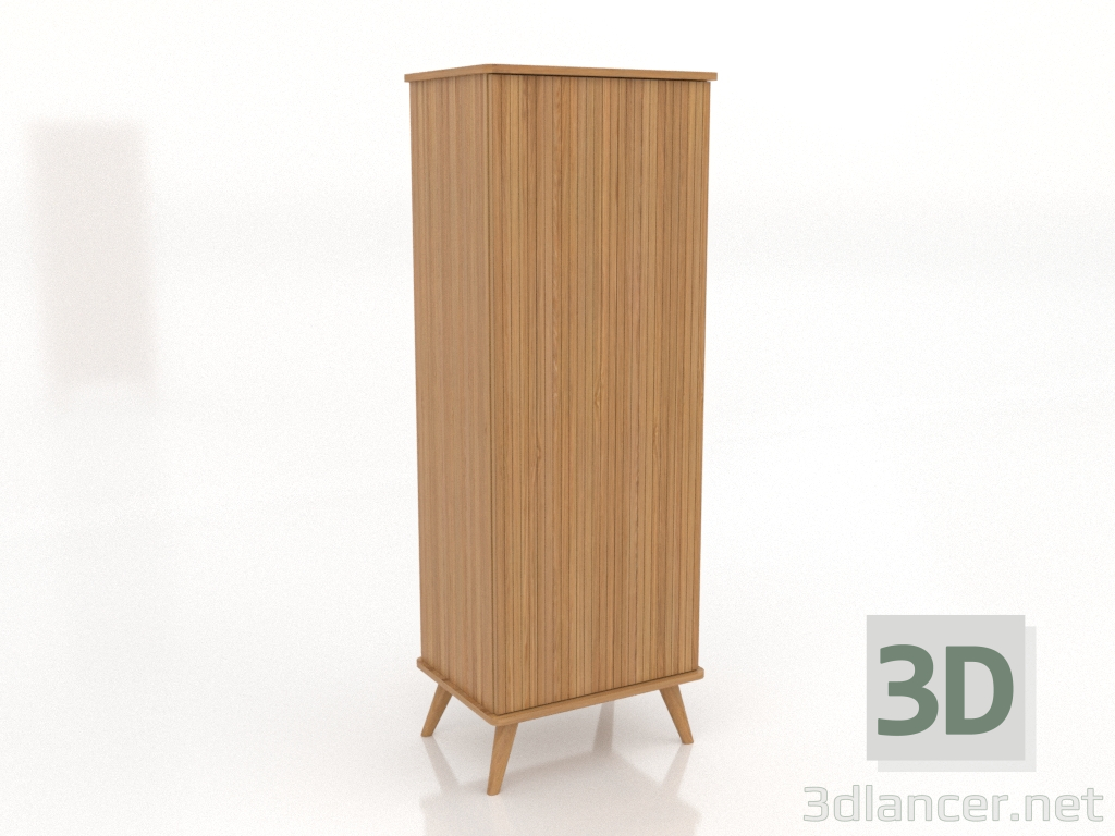 modello 3D Mobile 3 600x450x1650 mm (rovere naturale) - anteprima modello 3D Mobile 3 600x450x1650 mm (rovere naturale) - anteprima