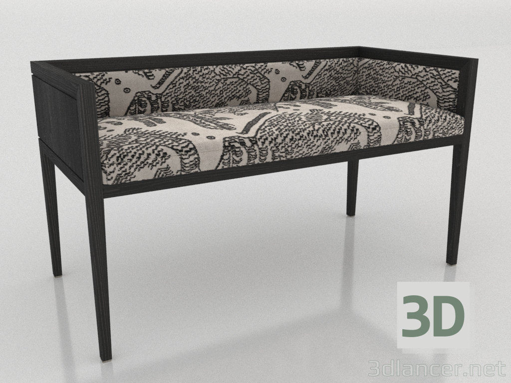 modèle 3D Banc HUG - preview modèle 3D Banc HUG - preview