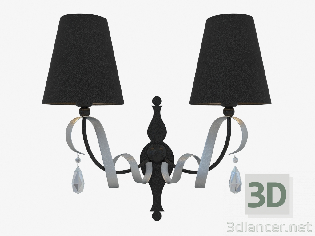3D modeli Duvar lambası INTRECCIO (ARM010-02-R) - önizleme