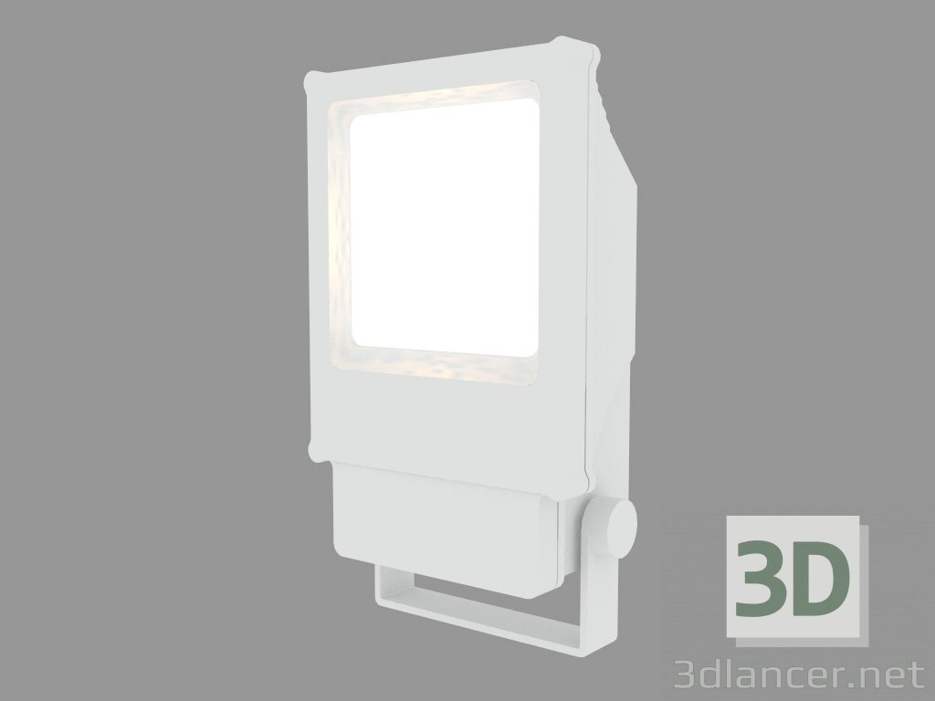 3D Modell Suchscheinwerfer TECHNO RECHTECKIG FLUT (S3719 250W HIT) - Vorschau