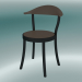 3d model Chair MONZA bistro chair (1212-20, beech black, terra brown) - preview