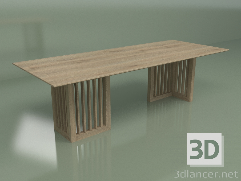 3d model Oak dining table Avtograf T-2 - preview