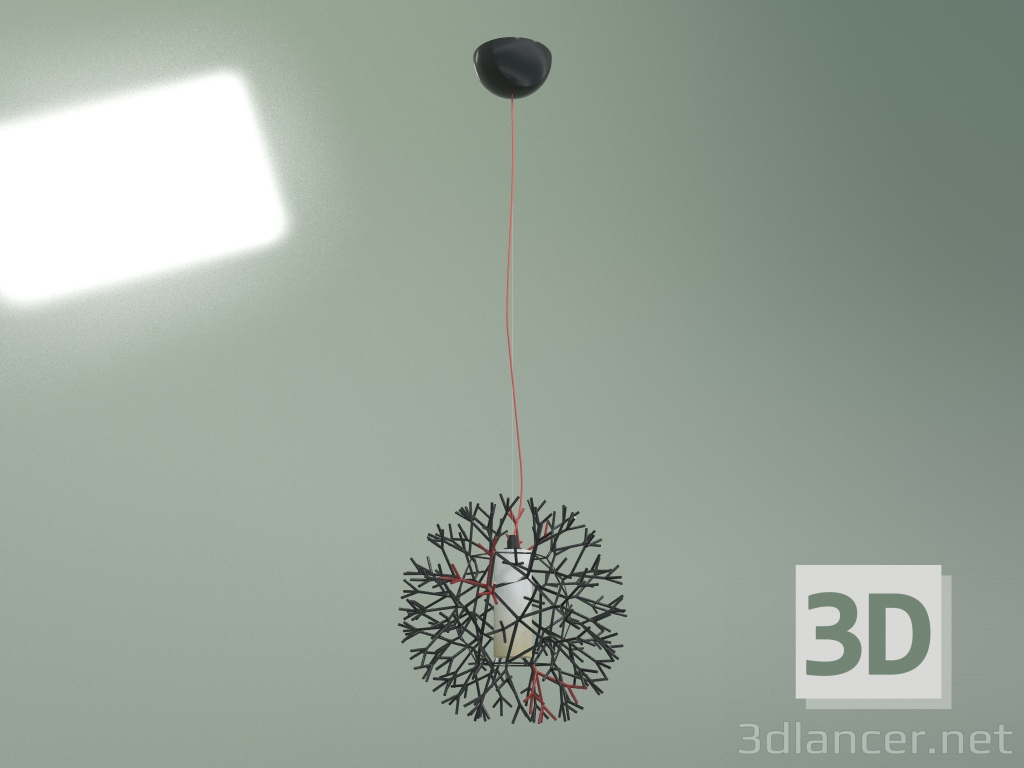 modello 3D Lampada a sospensione Pallucco Corallo - anteprima