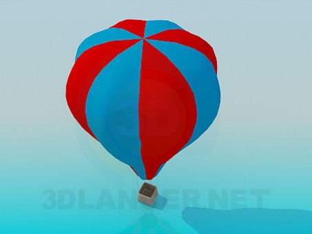 3d model Aerostat - preview 3d model Aerostat - preview