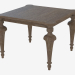 3D Modell Esstisch Platz SQUARE OLD MILTON TABLE (8831.0007.43) - Vorschau