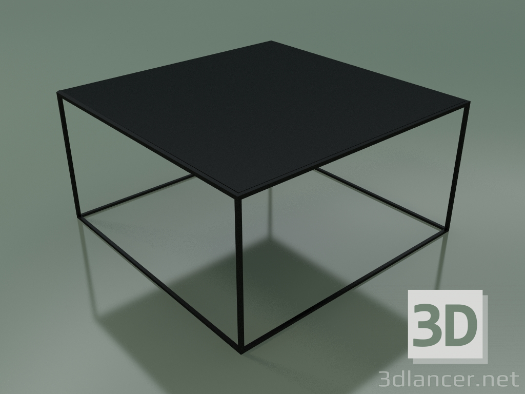 modèle 3D Table basse carrée (H 40cm, 80x80 cm) - preview