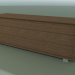 3d model Chest of 3 drawers (65, Brushed Steel Feet, Natural Lacquered American Walnut) - preview