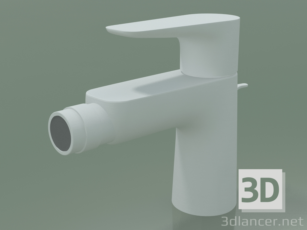 modello 3D Miscelatore monocomando bidet (71720700) - anteprima