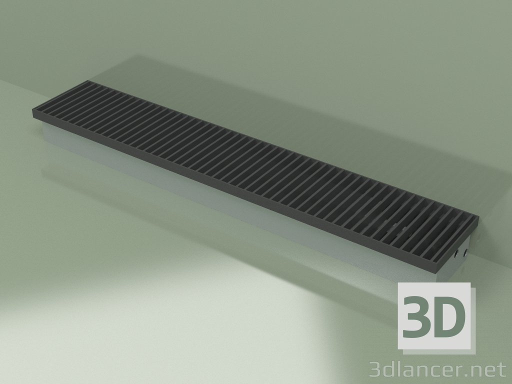 3D modeli Kanal konvektörü - Aquilo F1P (180x1000x90, RAL 9005) - önizleme
