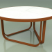 modello 3D Tavolino 009 (Metallo Ruggine, Gres Smaltato Ghiaccio) - anteprima