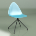 modèle 3D Chaise Nora (bleue) - preview