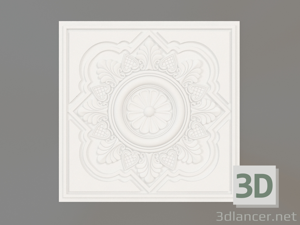 3d model Gypsum 3D panel Asia - preview