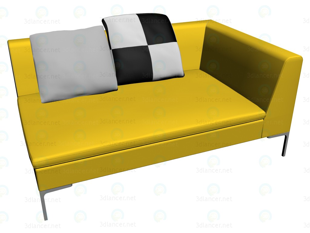 3d model Sofa modular CHL158D - preview