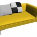 3D Modell Modulares Sofa CHL158D - Vorschau