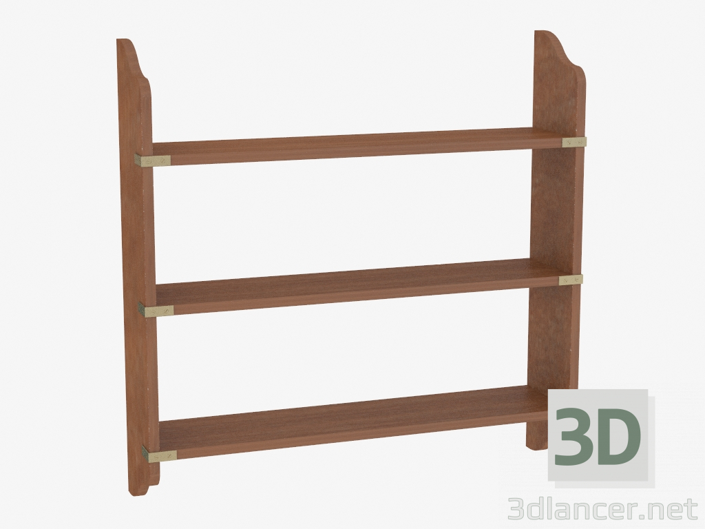 3d model Wall shelf in ship style - preview