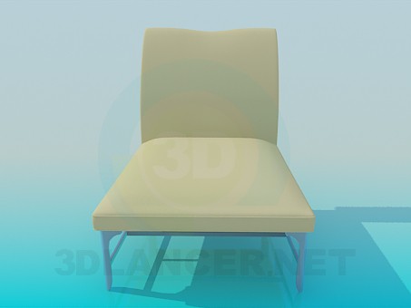 3d model Armchair - preview 3d model Armchair - preview