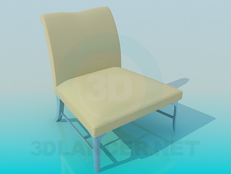 3d model Armchair - preview 3d model Armchair - preview