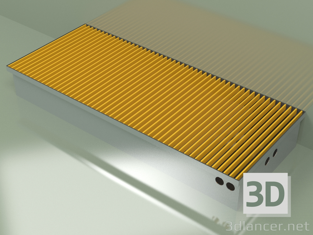 modello 3D Termoconvettore da condotto - Aquilo FMK (420x1000x140, RAL 1004) - anteprima