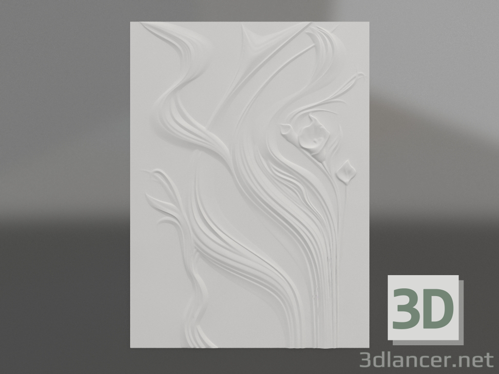 modèle 3D Bas-relief Kala - preview