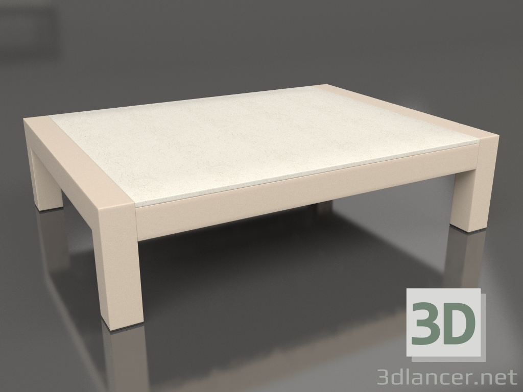 3d model Coffee table (Sand, DEKTON Danae) - preview