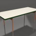 3d model Dining table (Bottle green, DEKTON Danae) - preview