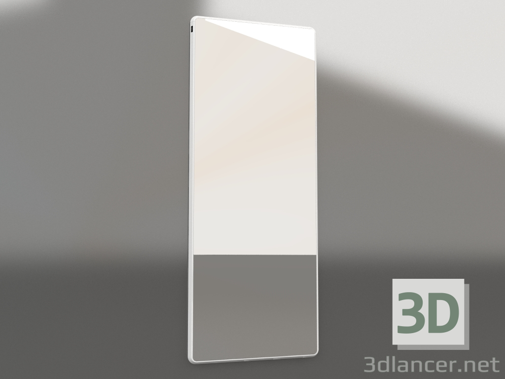 modello 3D Specchio centrale VIPP912 (bianco) - anteprima