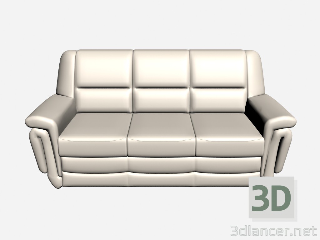 modèle 3D Babylone canapé 2 - preview