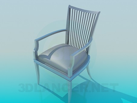 modelo 3D Silla - escuchar modelo 3D Silla - escuchar
