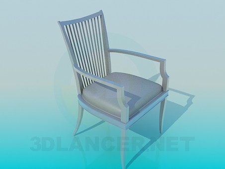 modelo 3D Silla - escuchar modelo 3D Silla - escuchar
