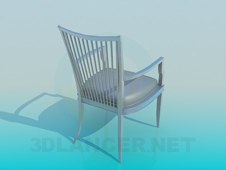 modelo 3D Silla - escuchar modelo 3D Silla - escuchar