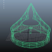 modello 3D Corona del Re di Fuoco Caduto - anteprima